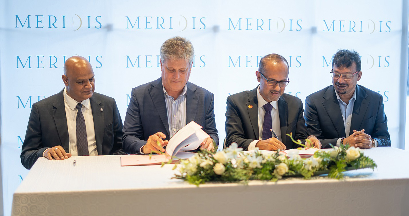 Meridis and Mastercard signature of agreement